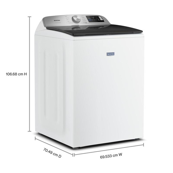 Maytag® 6.0 Cu. Ft. Top Load Agitator Washer with Extra Power and Smart Appliance MTW6205RW