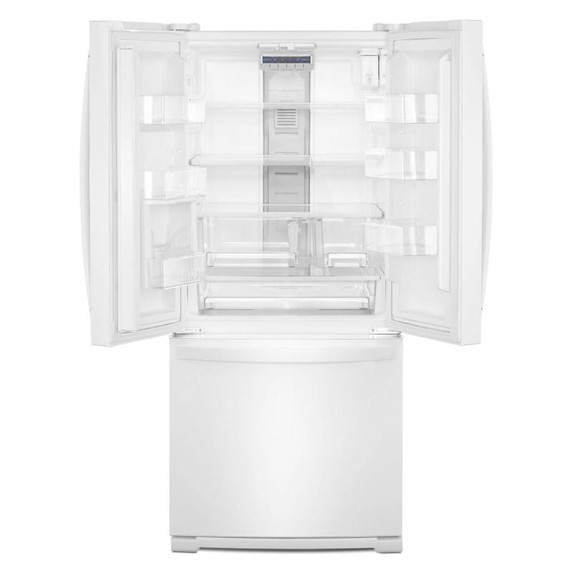 Whirlpool® 30-inch Wide French Door Refrigerator - 20 cu. ft. WRF560SFHW