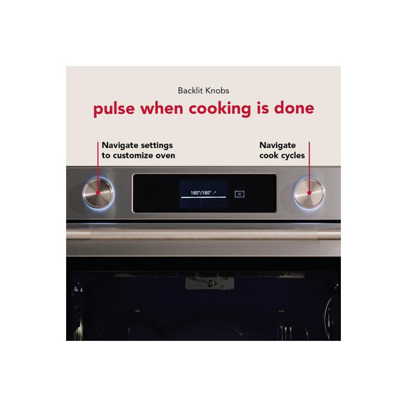 Kitchenaid® 30-inch Smart Electric Single Wall Oven with Assisted Cooking Modes - PrintShield™ Finish KOES730SPS