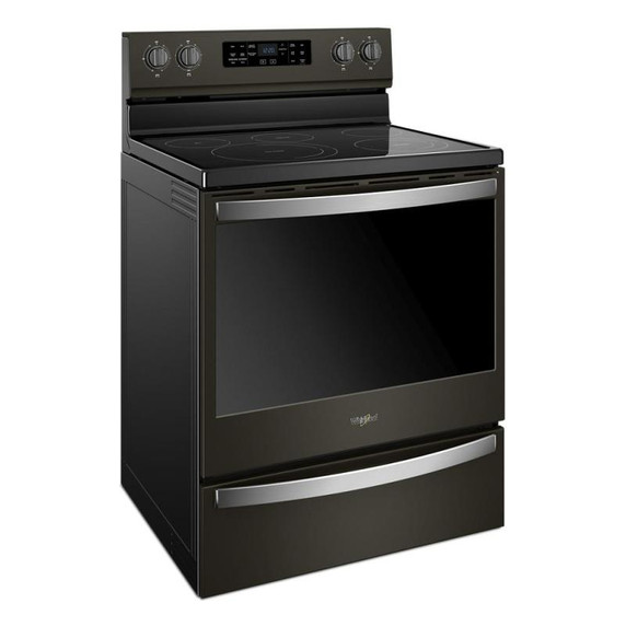 Whirlpool® 6.4 Cu. Ft. Freestanding Electric Range with Frozen Bake™ Technology YWFE775H0HV