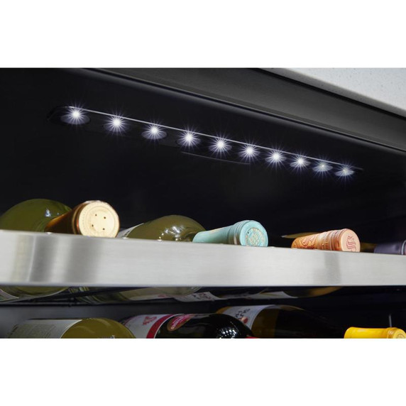 Whirlpool® 24” Wide Undercounter Wine Center-46 Bottles WUW55X24HS
