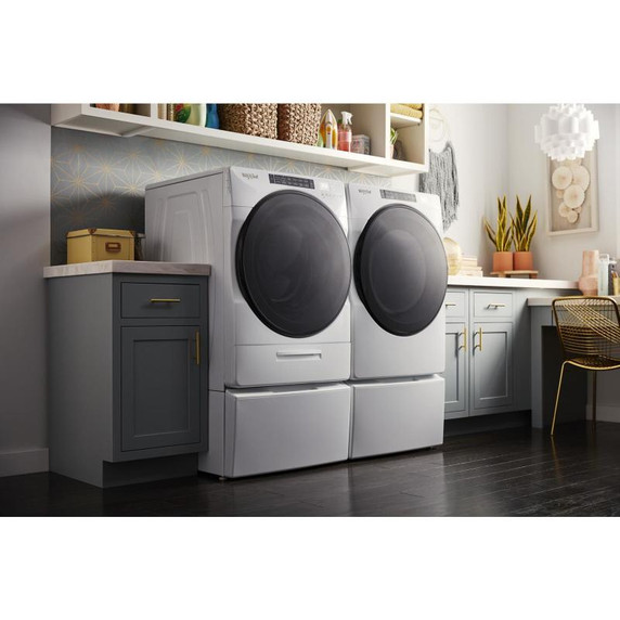Whirlpool® 15.5" (39.4 cm) Pedestal for Front Load Washer and Dryer with Storage WFP2715HW