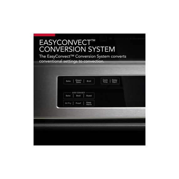 Kitchenaid® 30-Inch 4-Element Induction Slide-In Convection Range with Air Fry KSIS730PSS
