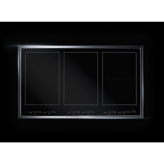Jennair® 36" Lustre Stainless Induction Flex Cooktop JIC4736HS