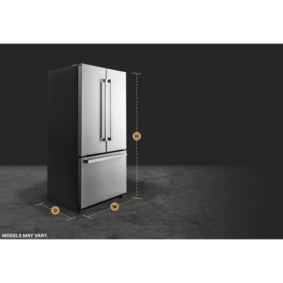 Jennair® NOIR 36" French Door Freestanding Refrigerator JFFCF72DKM