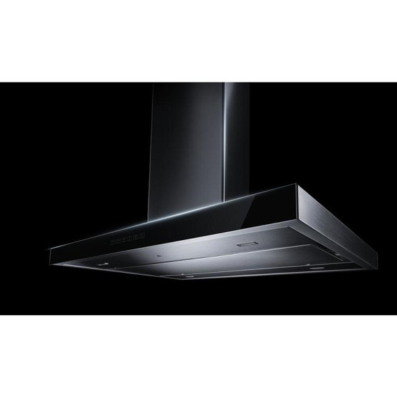 Jennair® Lustre Stainless 36" Pyramid Style Island Mount Canopy Hood JXI8536HS