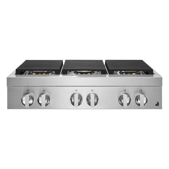Jennair® 36" NOIR™ Gas Professional-Style Rangetop JGCP436HM