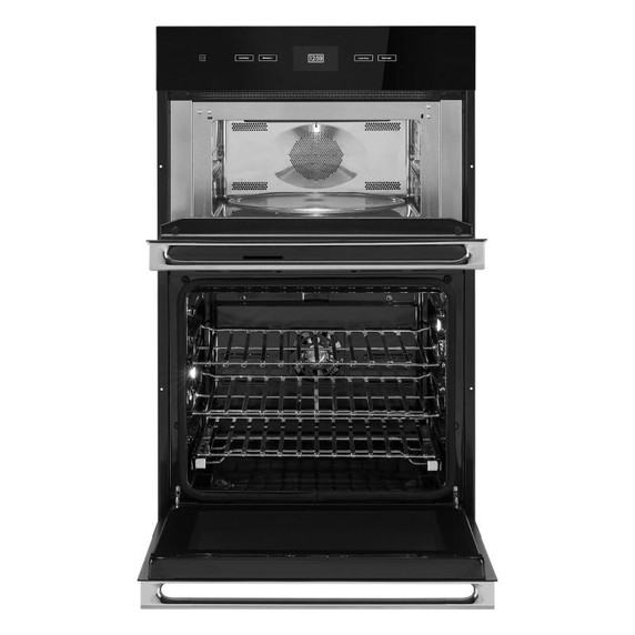 Jennair® NOIR™ 27" Microwave/Wall Oven with MultiMode® Convection System JMW2427LM