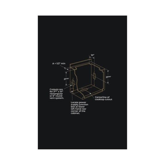 Jennair® Telescoping Downdraft Ventilation, 36" JXD7036YS