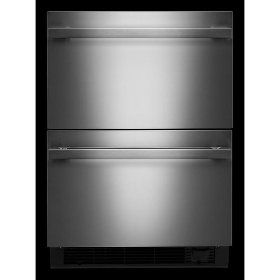 Jennair® NOIR 24" Double Drawer Refrigerator/Freezer JUCFP242HM