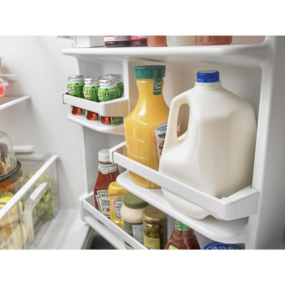 Amana® 18 cu. ft. Top-Freezer Refrigerator with Electronic Temperature Controls ART318FFDW