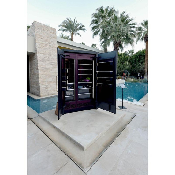 Carbon 30" Cuts By JennAir Leather Panel CARBON30L