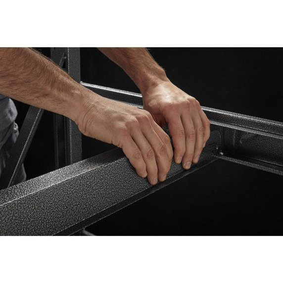 Gladiator® 77" Wide Heavy Duty Rack with Four 24" Deep Shelves GARS774XEG