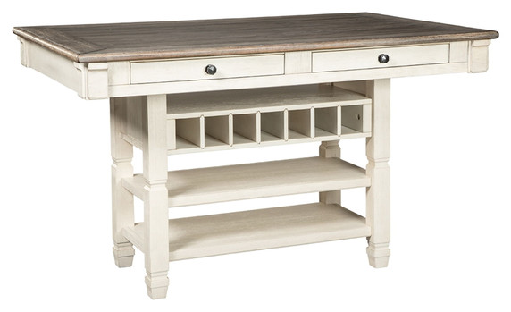 Bolanburg - Beige - Rectangular Dining Room Counter Table Bolanburg - Beige - Rectangular Dining Room Counter Table