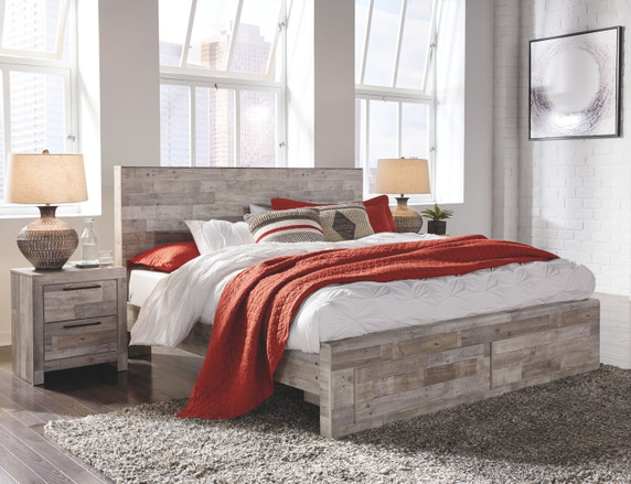 Effie - Panel Bed