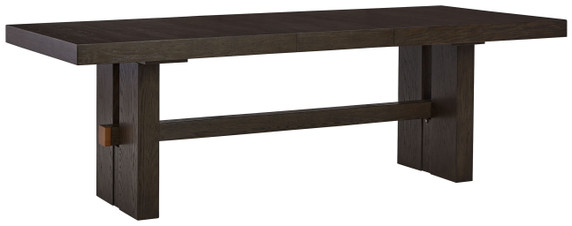 Burkhaus - Dark Brown - Rectangular Dining Room Extension Table Burkhaus - Dark Brown - Rectangular Dining Room Extension Table
