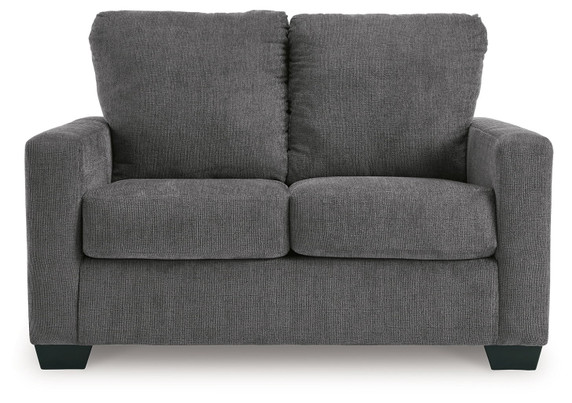 Rannis - Pewter - Twin Sofa Sleeper - Fabric