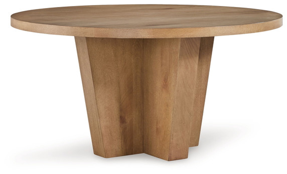Kristiland - Light Brown - Dining Table