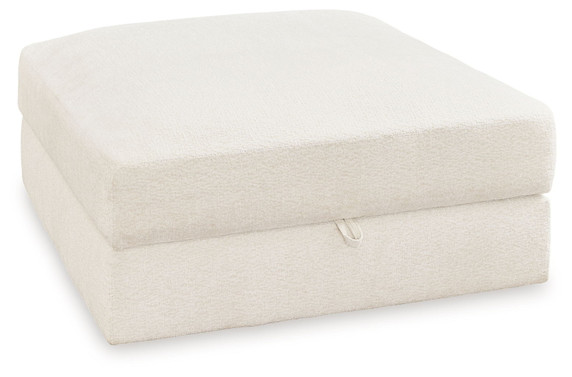 Elissa Court - Vanilla - Ottoman With Storage