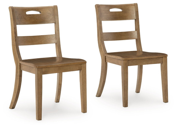 Mylarken - Brown - Dining Room Side Chair (Set of 2)