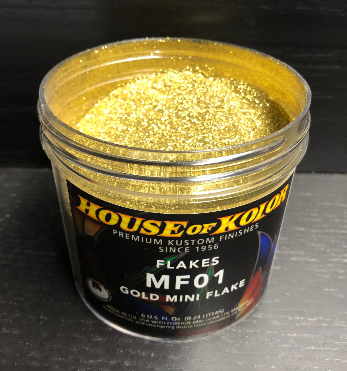 Metallic Flakes - Yellow Gold