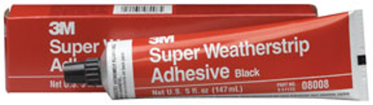 3M 08008, Super Weatherstrip Adhesive, Black