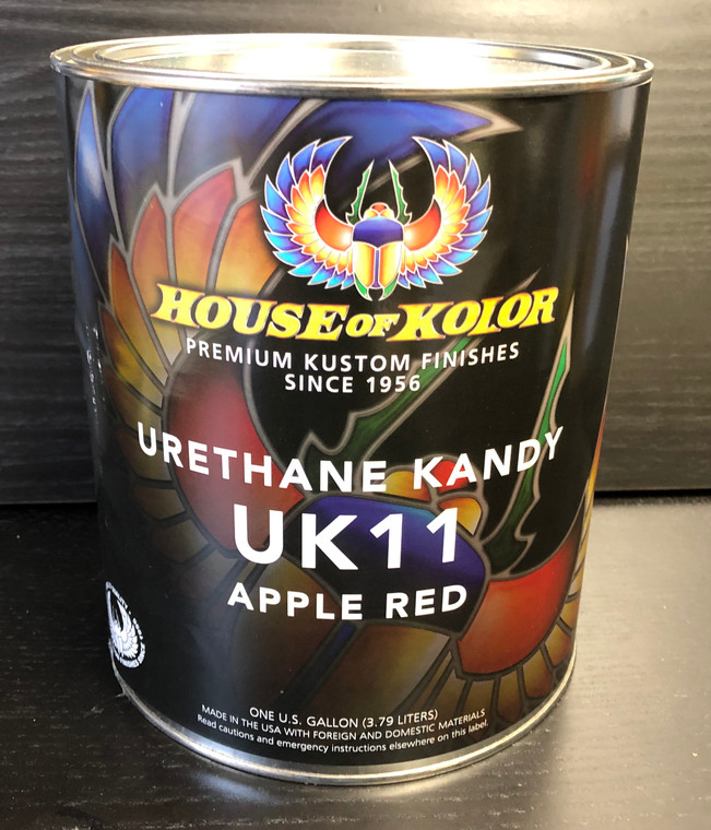 UK11 APPLE RED  Urethane Kandy Gallon