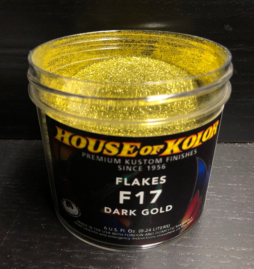 Dark Gold Metal Flake Auto Color Warehouse