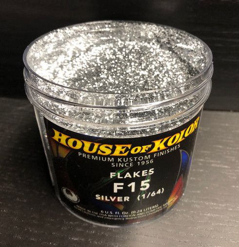 Silver Metal Flake (1/64) - Auto Color Warehouse