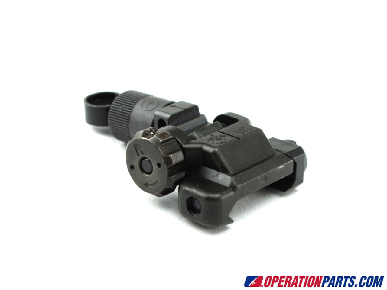 米軍　KAC 200-600 Meter Micro Flip-Up Rear Sight USMC リアサイト 検) ナイツ Knight's Armament BUIS ミリタリー .4