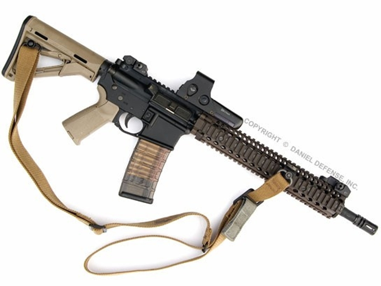 Daniel Defense M4A1 Rail Interface System (RIS) II, Flat Dark