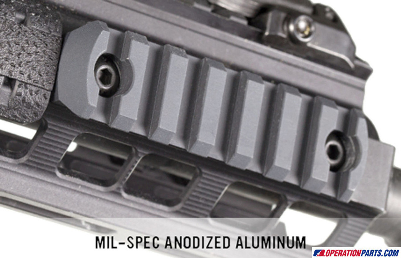 Magpul M-LOK™ Aluminum Rail Section, 7 Slots (MAG582-BLK)