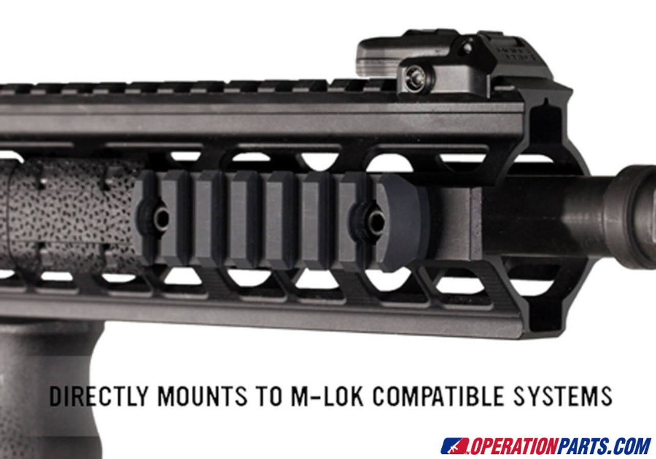 Magpul M-LOK™ Aluminum Rail Section, 7 Slots (MAG582-BLK)