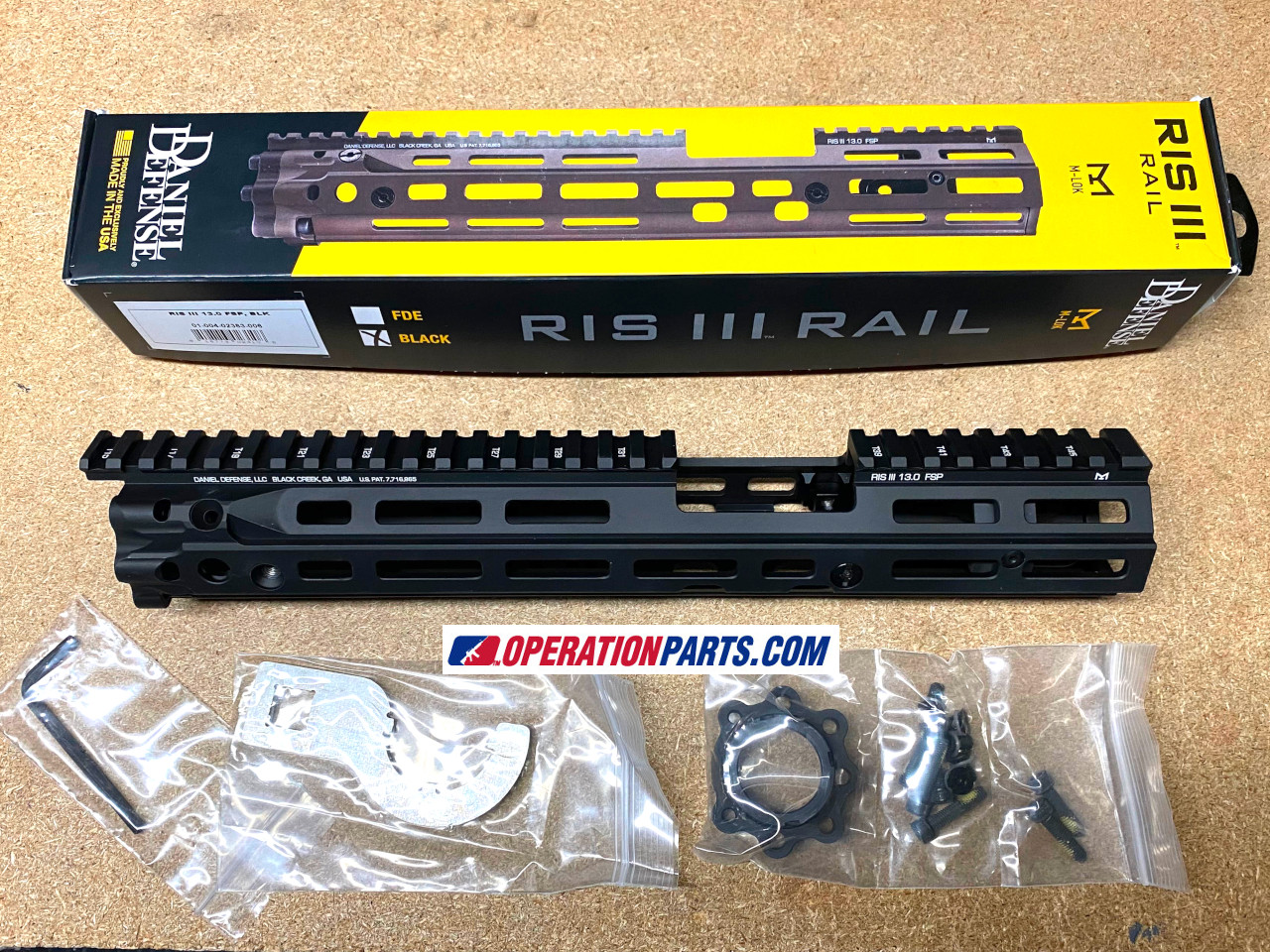 Daniel Defense Rail Interface System III, RIS III, 13