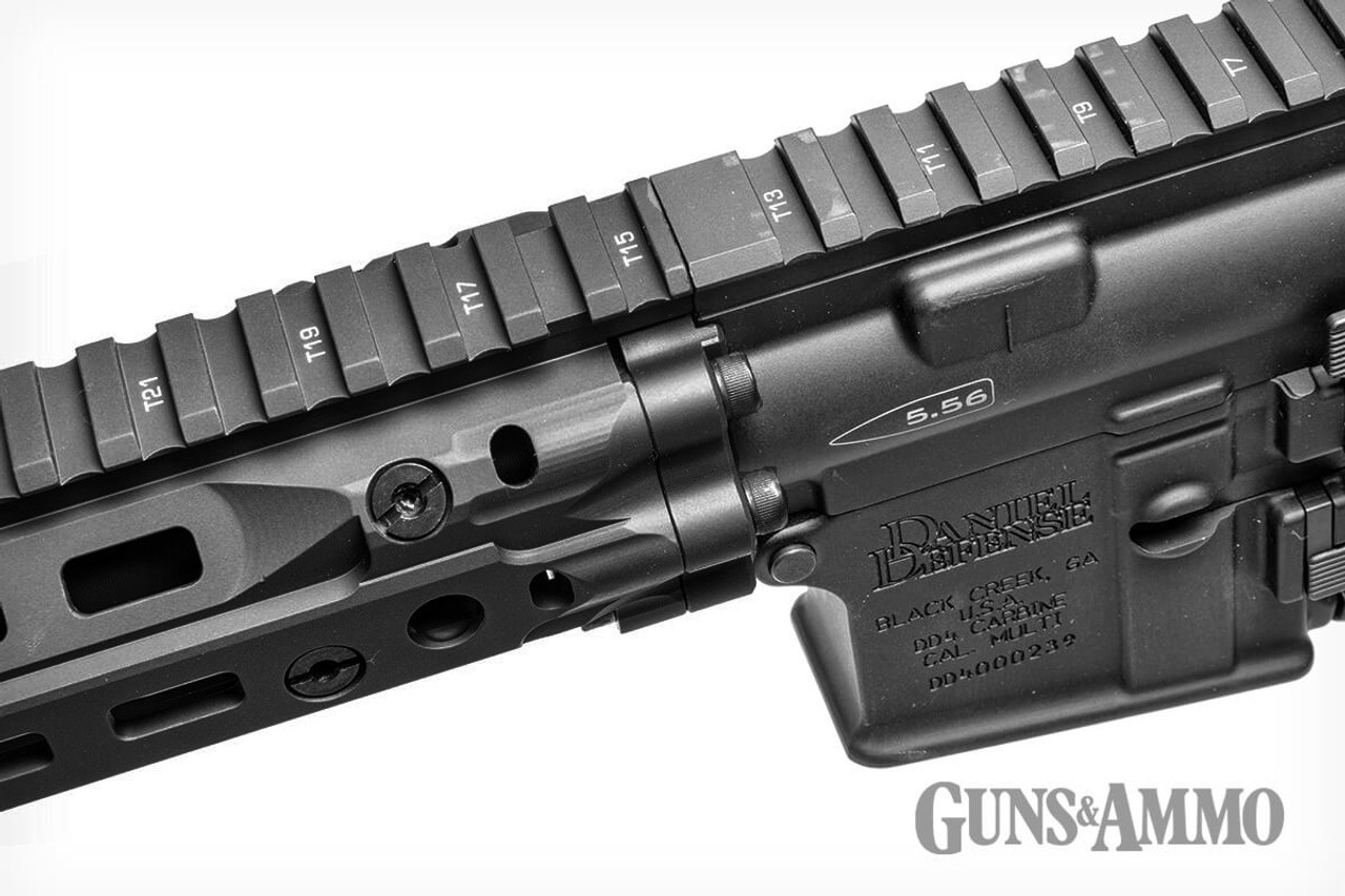 【大特価低価】実物 Daniel Defense SLiM Rail 15.0, CNC Machined of 6061-T6 Aluminum, Type III Hard Coat Anodized パーツ