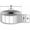 Zebra Technologies 17157 Labels, Z-Ultimate 3000T, White, 2" x 1",1" Core, 2530/Roll (Pack of 12)