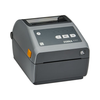 Zebra ZD621 Direct Thermal 4" Width Printer; 203 dpi, USB, USB Host, Ethernet, Serial, 802.11ax, Bluetooth, Swiss Font, EZPL, ZD6A042-D01L01EZ - Angle