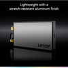 Lexar Professional Workflow UHS-II SD/micro SD Card Reader - LPWF710N-4ANGL - Lightweight with a scratch resistant aluminum finish.