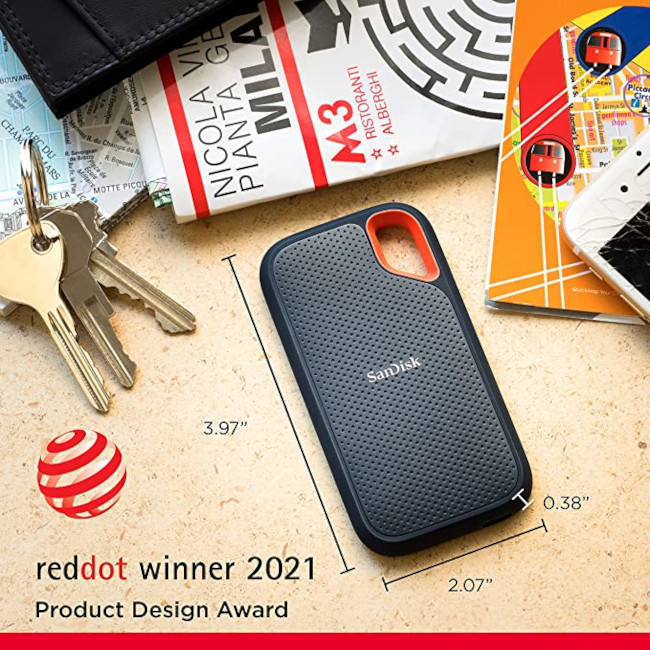 SanDisk 4TB Extreme Portable SSD 新品未開封 SanDisk 4TB Extreme Portable SSD, External Solid State Drive