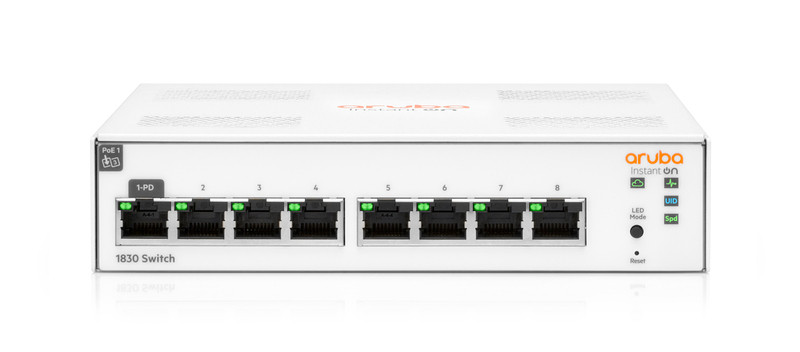 Aruba Instant On 1830 8ポートスイッチ Amazon.com: Aruba Instant On 1830 8-Port Gb Smart Switch | Fanless