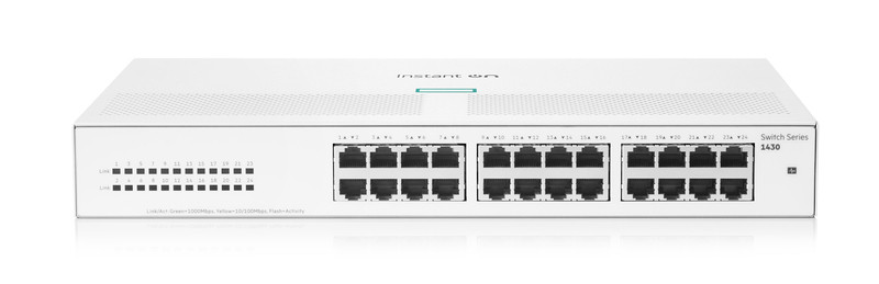 新品 Aruba Instant On 1430 24ポート スイッチングハブ Aruba Instant On 1430 Switch 24-Port Gigabit | TapeandMedia.com