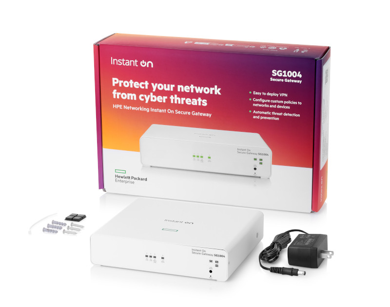HPE Networking Instant On Secure Gateway 4‑port Gigabit (SG1004