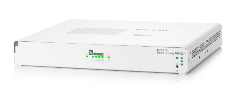 HPE Networking Instant On SG2505P 5-port SmartRate 2.5G PoE+ 64W