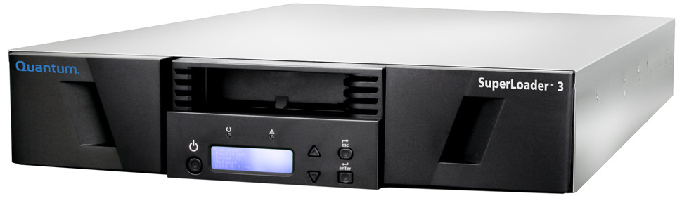 Quantum SuperLoader 3 LTO-9 Autoloader | 1 Drive, 16 Slots, 12Gb