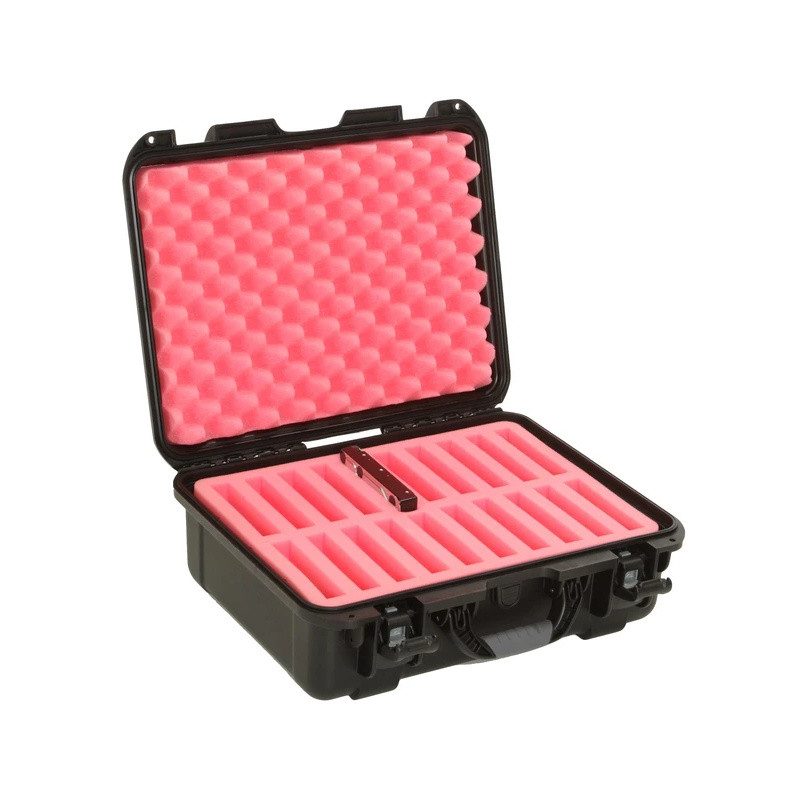 Turtle Case 20 Slot Waterproof Hard Drive Case