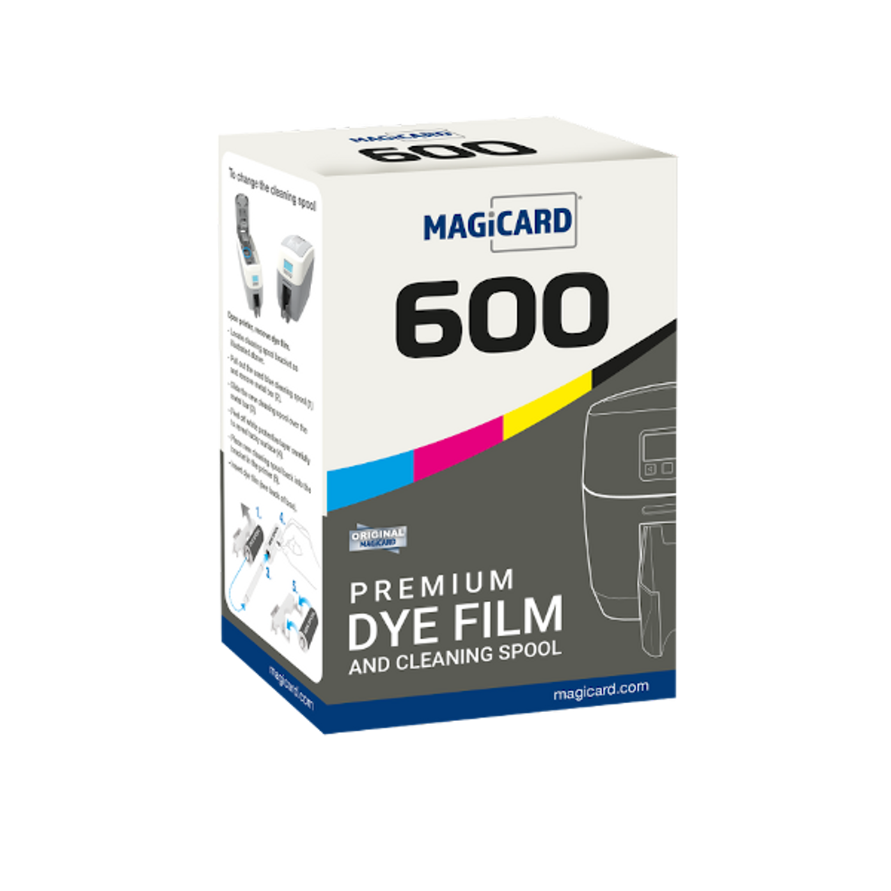 Magicard 600 ID Card Printer - Single Sided - Smart Card Encoding -  3652-5003/2