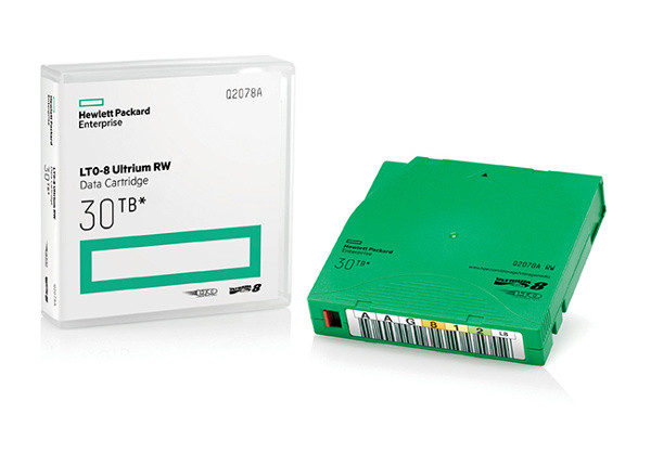HPE LTO 8 Tapes with Custom Barcode Labels - Q2078A-BC HPE LTO 8 Tapes with Custom Barcode Labels - Q2078A-BC