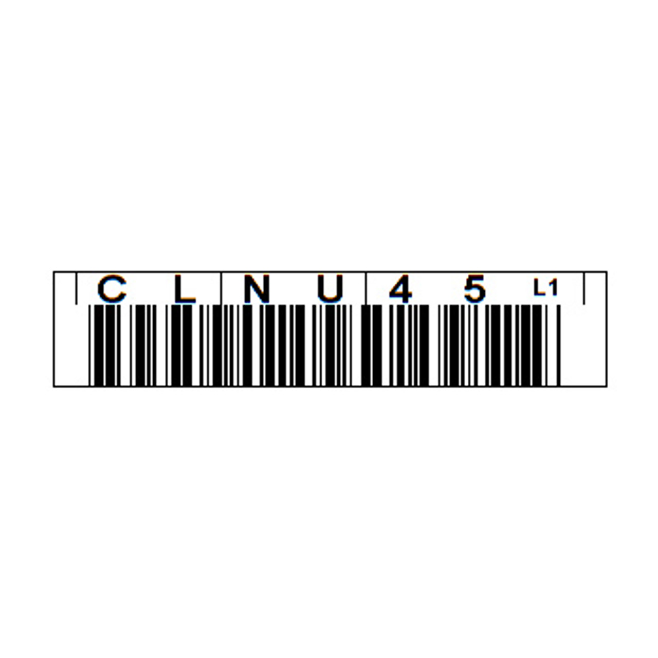 Custom lto 6 barcode labels