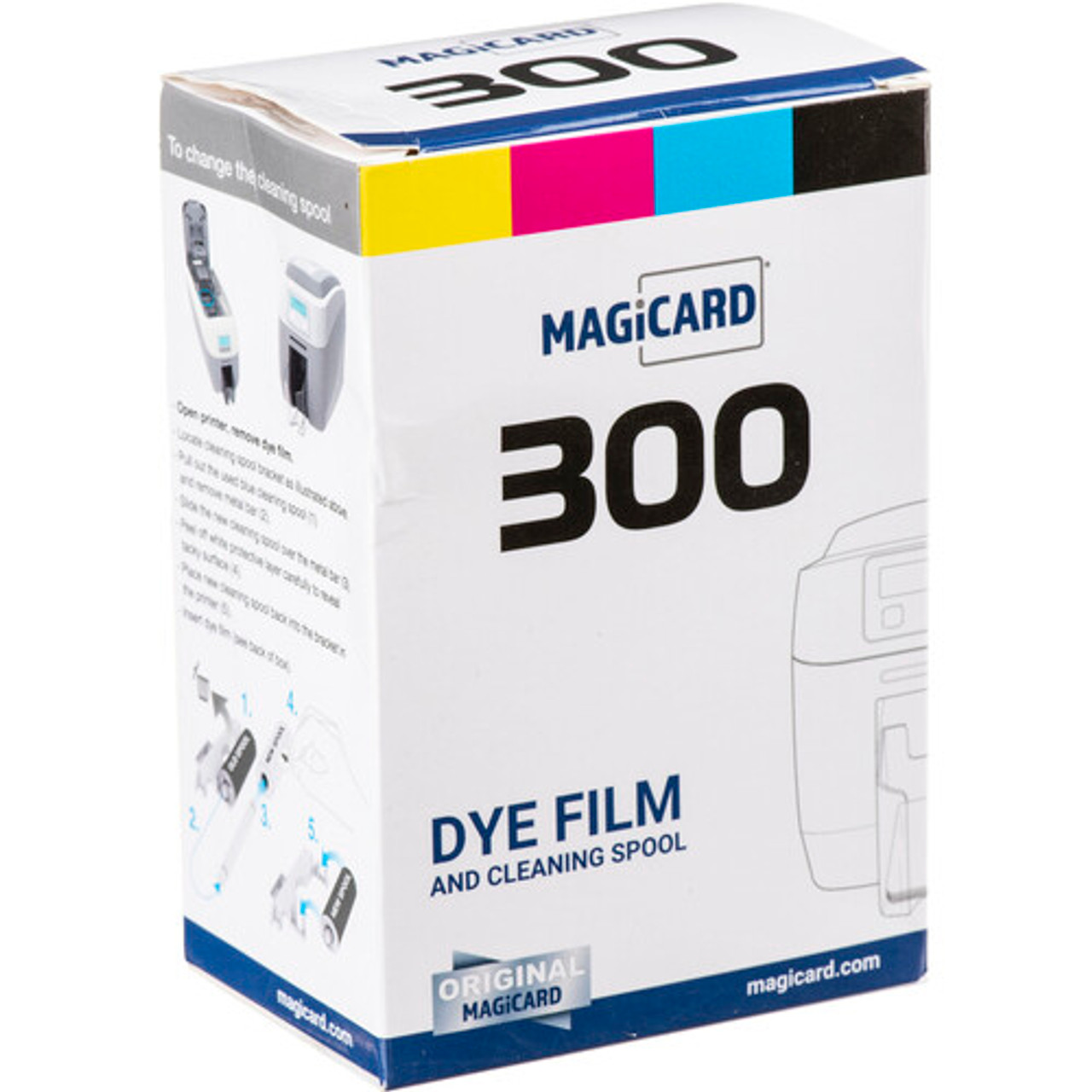 Magicard Color Ribbon YMCKOK 250 Prints MC250YMCKOK for 300 Series Printers