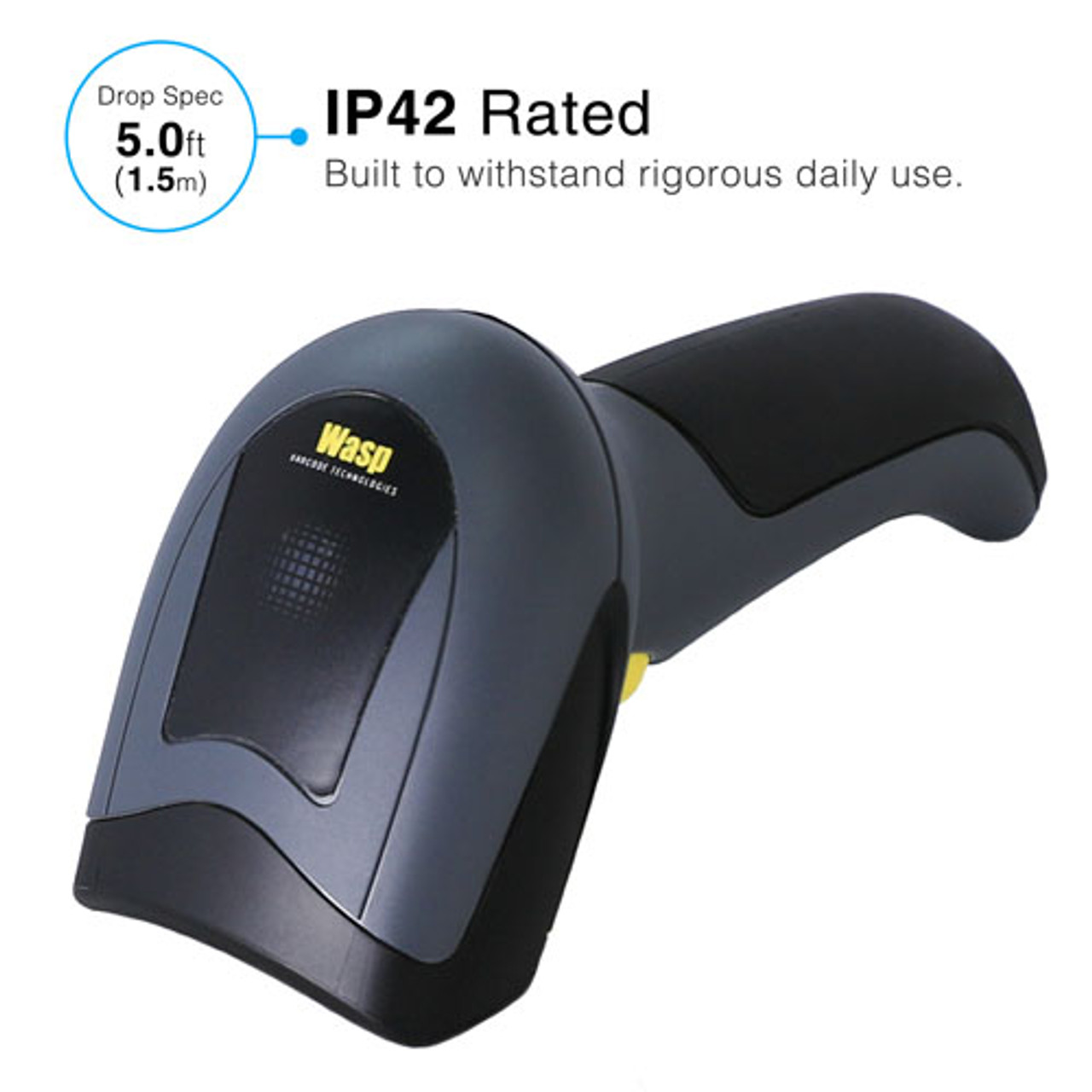 Wasp WWS650 2D Wireless Barcode Scanner - 633809002885